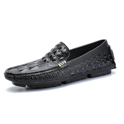 Zapatos Casuales Británicos de Cuero Genuino para Hombre - Primera Capa Premium - Image 11