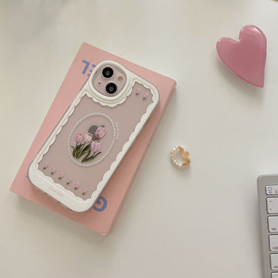 Funda para Teléfono Tulip Vintage con Cadena - Image 4