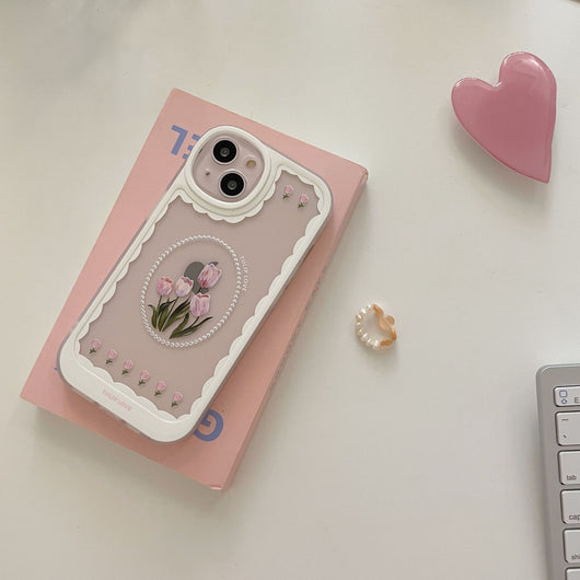 Funda para Teléfono Tulip Vintage con Cadena - Image 4