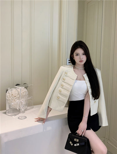 Chaqueta Versátil Corta para Mujer Petite - Primavera Temprana - Image 19