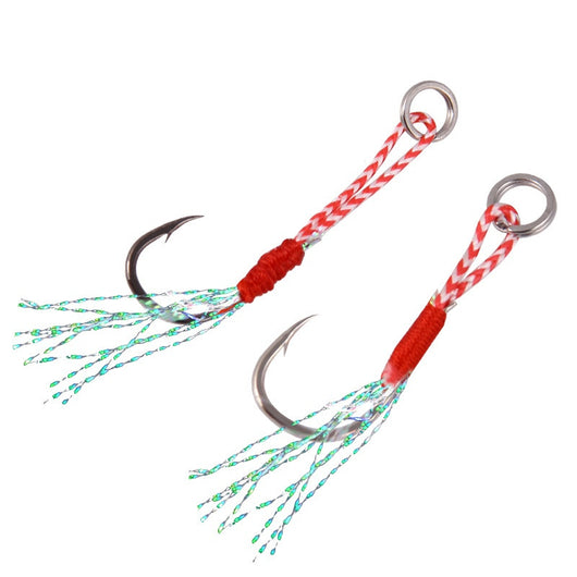 Anzuelo de Pesca Marina con Alambre Brillante y Placa de Hierro - Image 5
