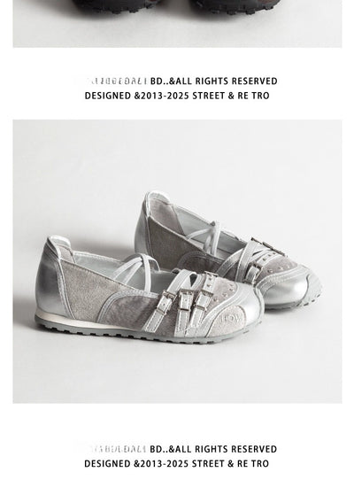 Zapatos Mary Jane Retro con Hebilla Deportiva - Estilo Vintage Marrón para Mujer - Image 17