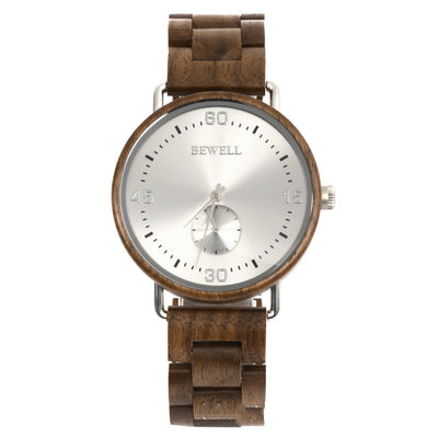 Reloj de Madera para Hombre con Fondo de Acero y Forro Interior - Image 2
