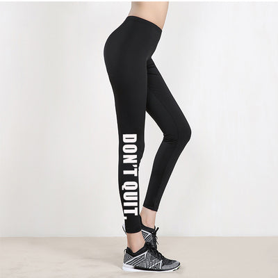 Leggings Ajustados Tipo Lápiz con Estampado de Letras - Image 8