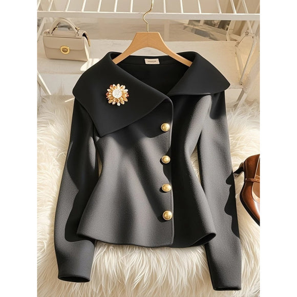 Blusa de Otoño con Control de Cintura - Estilo Elegante y Moderno