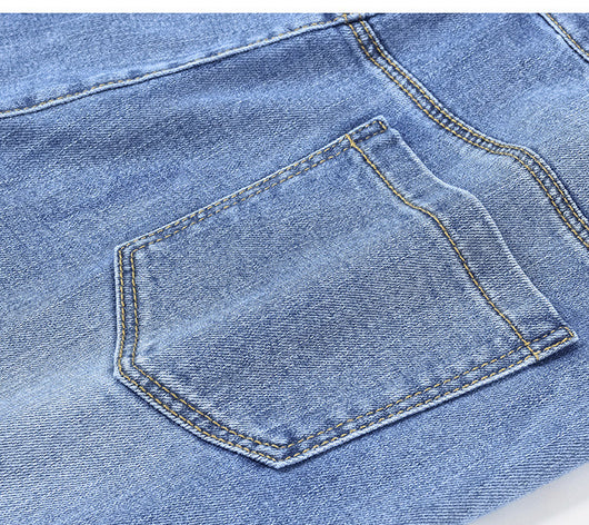 Pantalones Vaqueros Acampanados Cintura Alta Estilo Coreano para Mujer - Image 5
