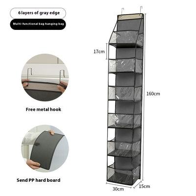 Organizador de Puerta Transparente Multifuncional con Bolsas Colgantes - Image 9