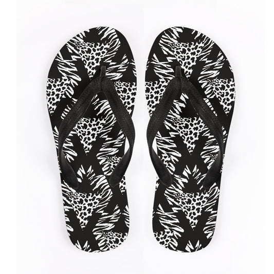 Chanclas de Playa con Textura Animal - Comodidad y Estilo para el Verano - Image 2