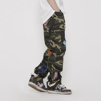 Pantalones Cargo Tácticos Camuflaje con Múltiples Bolsillos - Image 5