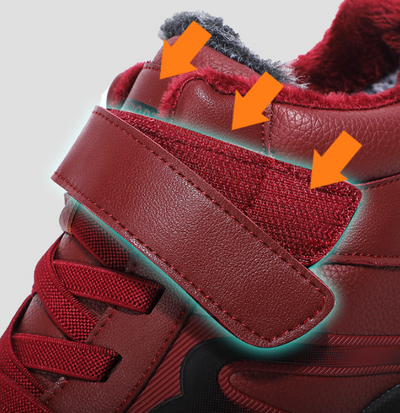 Zapatos de Cuero Cálidos e Impermeables para Adultos Mayores - Image 11