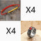 Little Pixiu Heart Sutra Ring Men And Women Lucky Mix packing Set