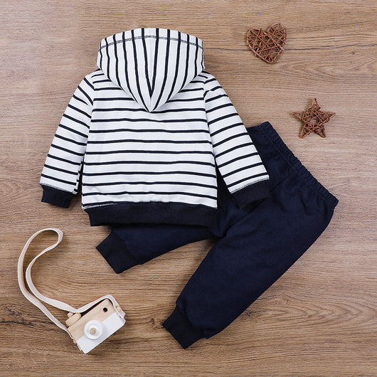 Conjunto Infantil Sudadera con Cierre y Estampado Divertido - Dos Piezas - Image 5
