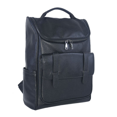 Mochila de Viaje de Cuero Genuino Gran Capacidad Versátil y Duradera - Image 2