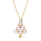 Sea Pearl Necklace Inlaid With Diamonds 45cm