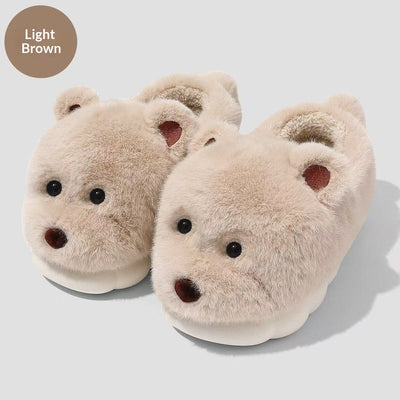 Pantuflas Cálidas de Felpa con Suela Antideslizante y Acolchonado Grueso - Image 7