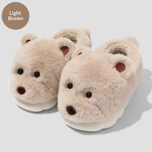 Pantuflas Cálidas de Felpa con Suela Antideslizante y Acolchonado Grueso - Image 7