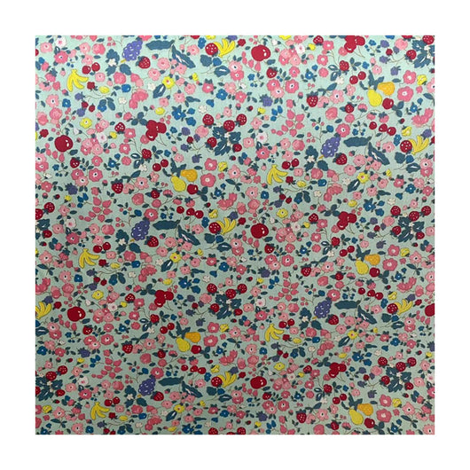 Tela Floral Ecológica de Algodón Twill para Niños - Image 6