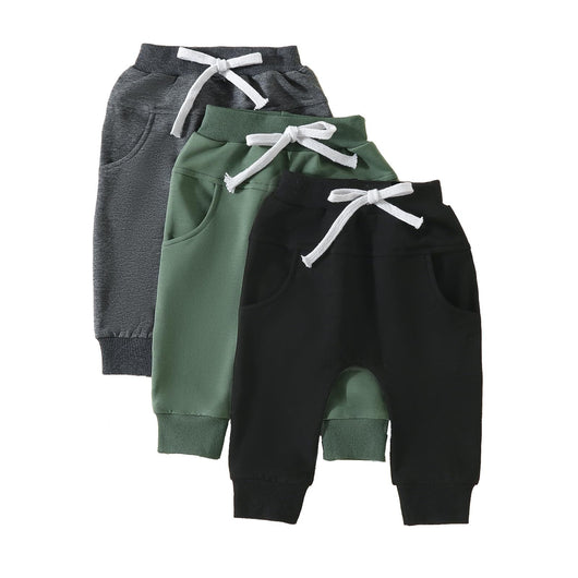 Pantalón de Tres Piezas Color Sólido - Image 4