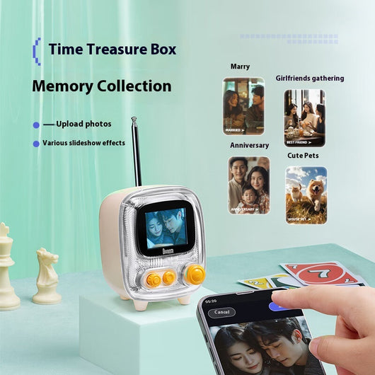 Parlante Bluetooth de Escritorio con Diseño Decorativo - Image 3