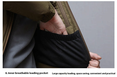 Chaqueta Urbana de Camuflaje: Protección Impermeable para Frío y Lluvia - Image 16