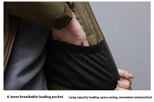 Chaqueta Urbana de Camuflaje: Protección Impermeable para Frío y Lluvia - Image 16