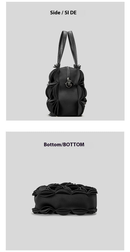 Bolso Bandolera Floral para Mujer con Detalles en Cuero PU - Image 17