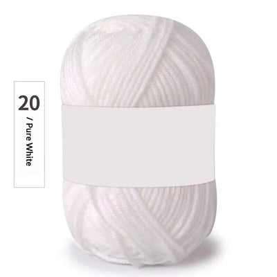 Hilo de Algodón Leche 50g - Marca Blanca Premium - Image 25