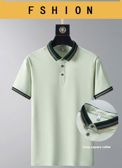 Conjunto de Polo y Pantalón Largo Transpirable de Secado Rápido para Hombre - Image 20