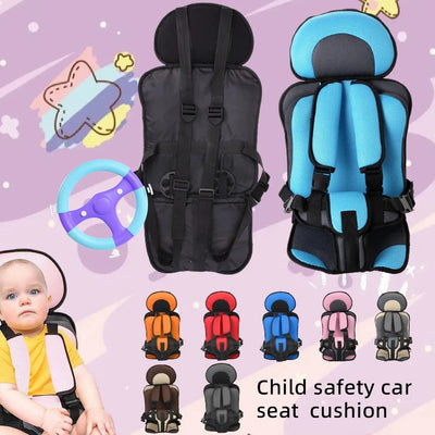 Asiento de Seguridad Portátil para Bebé con Espuma Reforzada