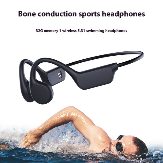 Auriculares Acuáticos con Reproductor MP3 Integrado 32GB y Batería de Larga Duración