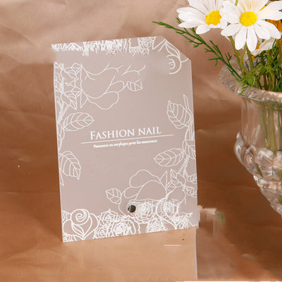 Tablero Exhibidor de Diseños de Uñas Estampadas con Rosas - Image 6