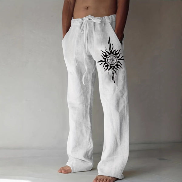 Pantalones Holgados de Pierna Ancha para Hombre - Comodidad Diaria