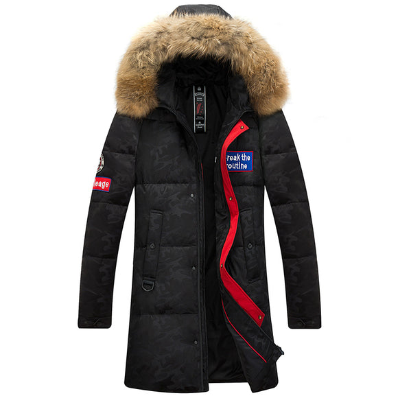 Chaqueta Acolchada Laishebert para Hombre - Abrigo Grueso de Plumón