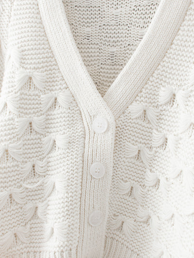 Chaqueta Tejida Estilo Europeo con Nudo Deseo - Diseño Moderno - Image 5