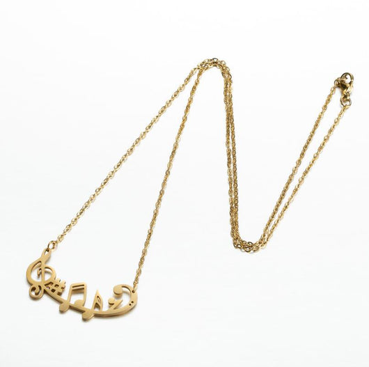 Collar de Nota Musical en Acero Inoxidable - Image 6