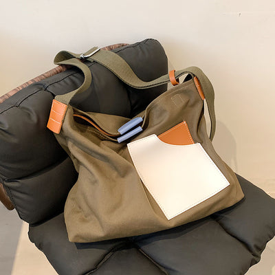 Mochila Canvas Versátil para Estudiantes Universitarios - Image 11