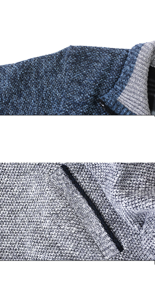Cardigan Tejido de Punto para Hombre Primavera - Image 14