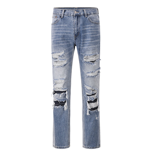 Jeans Vintage Sueltos y Cómodos para Hombre - Image 4