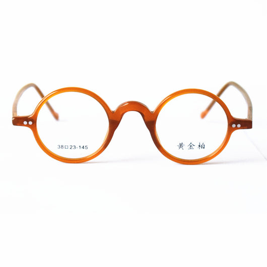 Gafas Vintage Redondas Naranja - Montura Clásica - Image 2