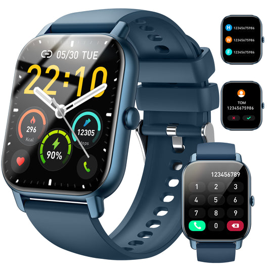 Reloj Inteligente con Llamadas Bluetooth, Monitor Cardíaco y Presión Arterial - Image 3