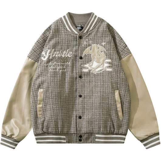 Chaqueta de Cuero PU Estilo Americano para Hombre y Mujer - Image 9