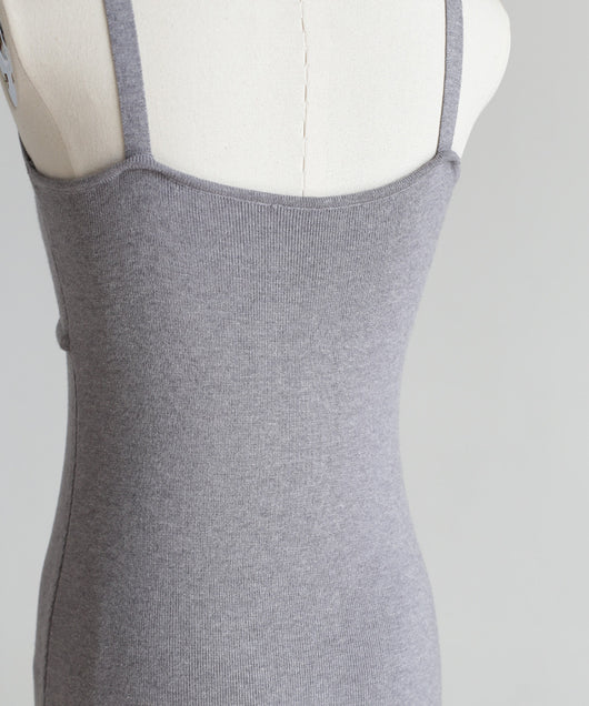 Conjunto Elegante: Cardigan Corto + Vestido Tejido con Tirantes - Image 28