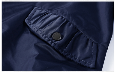 Chaqueta Piloto Hombre Coreana con Bordado de Béisbol - Image 11