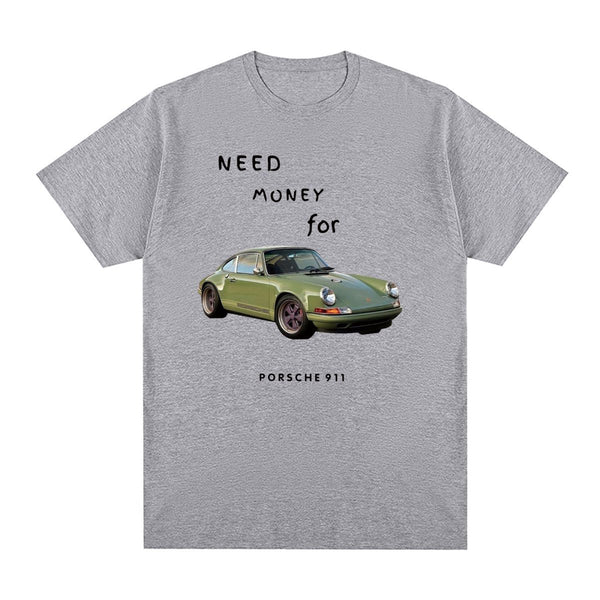 Camiseta de Algodón Vintage para Hombre - Diseño Clásico