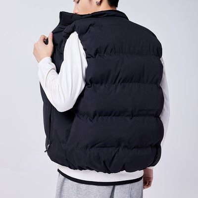 Chaleco Acolchado de Algodón para Hombre - Calidez y Estilo Casual - Image 4