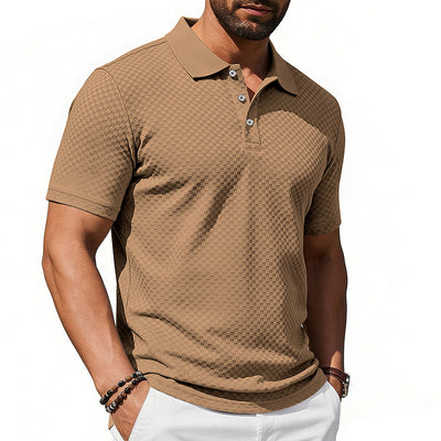 Polo Cuadros Hombre Transpirable Casual - Image 35