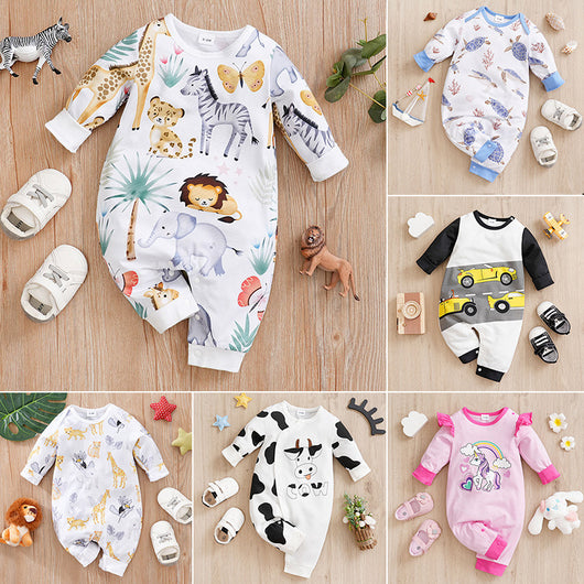 Pijama Enterizo para Bebé - Romper de Manga Larga para Todas las Estaciones - Image 3