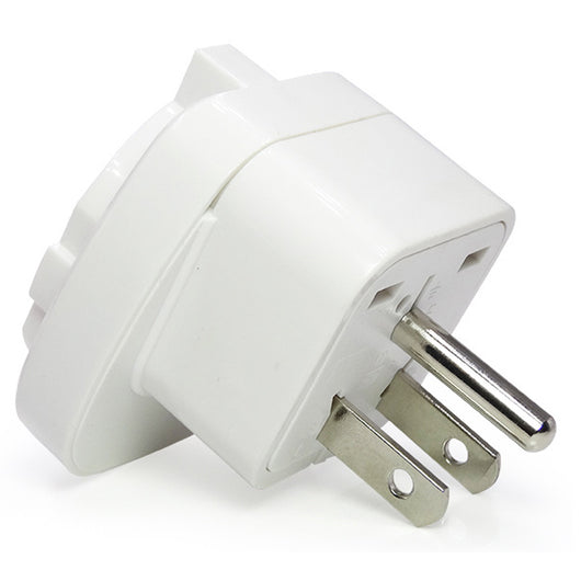 Adaptador de Enchufe USA a Europa y Alemania con Patas Redondas Integradas - Image 7