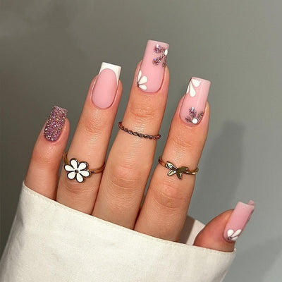 Uñas Postizas Cuadradas Cortas Acabado Profesional - Image 4