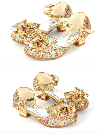Zapatos Princesa para Niñas con Cristales y Suela Flexible - Image 4